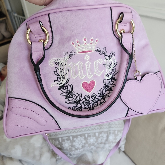 Pink Juicy Couture Bowler Bag - Picture 3 of 7